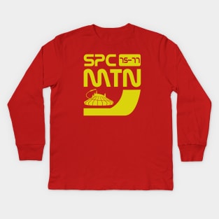 Space Mountain 75-77 Kids Long Sleeve T-Shirt